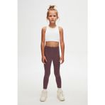 Lovetti Soft Mor Basic Kız Çocuk Yazlık Tayt