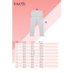 Lovetti Soft Mor Kız Çocuk Tam Boy Düz Basıc Tayt 1 Yaş