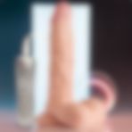 LOVEX Gerçekçi Penisler 21cm Titreşimli Büyük Erkek Penisi Et Dokuda 7 Mod Özellikli Vibratörler Vantuzlu Dildo Realistik Yapay Kalin Penis Bayan Vibratör Uzun Erkek Penisleri Kadın Vajina Orgazm Vibratörü - U: 21 cm - K: 3.8 cm