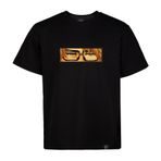 Loviras Berserk Anime Kahraman Guts Oversize Kısa Kollu Siyah Erkek T-shirt