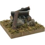 Lovoski 1:12 Bebek Evi Yard Peri Bahçe Modeli Playset Mobilya Oyuncak Şenlik Ateşi (Yurt Dışından)