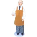 Lovoski 1:12 Dollhouse Minyatür Porselen Bebek Modeli Küçük Güzel Kız Erkek C (Yurt Dışından)