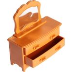 Lovoski 1/12 Soyunma Masa Bebek Evi Manzara Oturma Odası Mobilyaları Mini Oranments 1 Adet (Yurt Dışından)