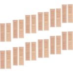 Lovoski 12 Pairs Boyasız 1/12 Dollhouse Ahşap Kepenkler Dıy Pencere Aksesuarları Oyuncak (Yurt Dışından)