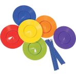 Lovoski 6 Parça Plastik Plakalar (Yurt Dışından) - Renkli
