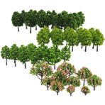 Lovoski 70 Adet Paketi Model Ağaçları Düzeni Tren Demiryolu Diorama Peyzaj Manzara (Yurt Dışından) - Yeşil