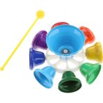 Lovoski Güzel 8 Sesler Çan Müzik Vurmalı Yuvarlak W / Mallet Güzel Sesler (Yurt Dışından)