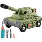 Lovoski Mini Tankı Düzlem Araba Modeli Uçak Araç Zırh Oyuncak Arazi Zırhı (Yurt Dışından)