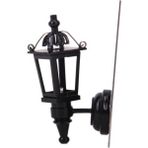 Lovoski Minyatür Siyah Metal LED Duvar Lambası Modeli Için 1/12 Dollhouse Dekorasyon Için (Yurt Dışından)