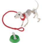 Lovoski Sevimli Poz Iskelet Modeli Köpek Masa Masası Kitap Mini Şekil Çocuk Oyuncakları Hediyeler (Yurt Dışından)