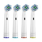 Lovyco Cross Action 4’lü Oral-B Uyumlu Dış Fırçası Yedek Başlığı