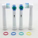Lovyco Floss Action 4’lü Oral-B Uyumlu Dış Fırçası Yedek Başlığı