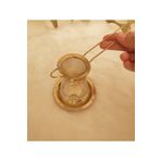LOVYCO Gold Çay Süzgeci %100 Titanyum Kaplama Çap 5.5 Cm