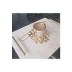 LOVYCO Gold Çay Süzgeci %100 Titanyum Kaplama Çap 8 Cm