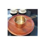 LOVYCO Gold Kaçerola Sütlük 16 Cm Paslanmaz Çelik Titanyum Kaplama