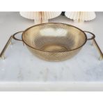 Lovyco Gold Paslanmaz Çelik Makarna-Pilav Süzgeci 31 cm Büyük Boy