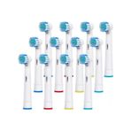 LOVYCO Yedek Fırça Başlıkları Oral B Ile Uyumlu 12 Elektrikli Ve