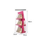 Lowell Home Ieg 6 Gözlü Pratik Dolap Içi Çanta Askılığı/organizer (Pembe) LWLRSY-435RSIEG