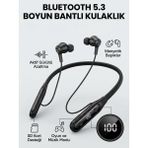 Lowell Home Ieg Ekranlı ve Sd Kart Destekli Bluetooth 5.3 Boyun Bantlı Kulaklık RSIEG14544-LWLHM