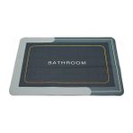 Lowell Home Ieg Kare Sihirli Su Emici Banyo Paspas - Bulaşık Altlık (4887) LWLRSHM-324FTY4 - (No Color) - 1