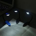 Lowell Home Ieg Kitap Okuma Işığı LED Booklight Kıskaçlı Pilli Model LED Işık LWLRSY-435RSIEG