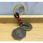 Lowell Home Ieg Metal Yin Yang Anahtarlık LWLHMRS-İEG4256 - 1 lt - Renkli