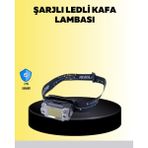 Lowell Home Kafa Lambası LED Fener Pratik Taşınabilir Ayarlanabilir USB Şarjlı - LO0029-60A394 - Çok Renkli
