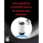 Lowell Home Otomatik Şarjlı Damacana Pompası Ev Ofis Kamp Kullanım