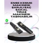 Lowell Home Sessiz Motorlu Kablosuz Kullanımlı Şarjlı Saç ve Sakal Kesme Makinesi – Tarak - LO0029-601W9 - Renkli
