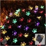 Lowell Home Solar 30 Ledli Çiçekli Rgb Bahçe Aydınlatma Dekorasyon Güneş Enerjili LWLHM-RSYT367 - Çok Renkli