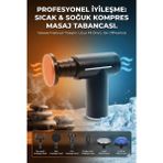 Lowell Home Sonx Şarjlı Masaj Tabancası - Boyun Sırt ve Kas Ağrıları Için Sıcak Soğuk Başlıklı Mas