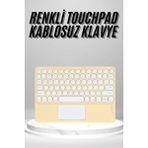 Lowell Home Touchpad Uyumlu Bluetooth Klavye Slim Kablosuz Wifi Q Klavye