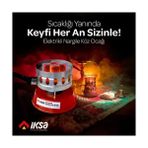Lowell Home Yuvarlak Galvaniz Elektrikli Nargile Köz Ocağı - # - Renkli - 1