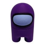 LOY3D Among Us - Amongus Oyuncak Mıknatıslı Yeni Kaliteli Baskı 6 cm - Mor