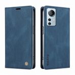 LOYWIN Xiaomi 12 LITE için Telefon Kılıfı Deri Kılıf, Xiaomi 12 LITE Cüzdan Kılıf Kapak Kart Yuvaları Kapak Destek Çubuğu Yumuşak Silikon TPU Kapaklı Kılıf Xiaomi 12 LITE için, Mavi