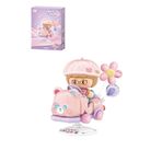 Loz FFLZ-4301 Creative Serisi Sallanan Pembe Panda Modeli 189 Parça Oyuncak Yapım Seti
