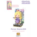 Loz Micro Anime Serisi 1323 Modeli 332 Parça Dekoratif Oyuncak Yapım Seti Yapı Blok Fflz-1323