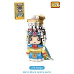 Loz Micro Anime Serisi 1550 Modeli 370 Parça Dekoratif Oyuncak Yapım Seti Yapı Blok