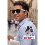 Lozzo Erkek Polarize Wayfare Siyah-Beyaz Güneş Gözlüğü 23045-2 c0220 p