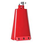 LP Latin Percussion Cowbell Rock Chad Smith Signature 8" Ridge Rider, Vice Mount/V kelepçe, toz boyalı, kırmızı, LP008CS