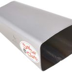LP Latin Percussion ES-13 inek çanı Salsa Claro Bongo 17,25 cm el modeli, fırçalanmış çelik, parlak ve canlı bir ses için Bongo çanı