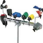 LP Latin Percussion LP372 Tutucu Perküsyon Rafı Everything, Krom Kaplama Çelik Çerçeve