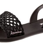 lpanema Kadın Ipanema Breezy sandalet Fem parmak arası terlik, Siyah, 41/42 EU