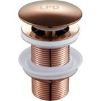 Lpd Basmalı Lavabo Sifonu Bakır (Rose)