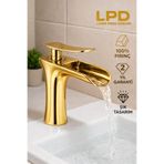 LPD LAVABO BATARYASI ŞELALE-PARLAK GOLD