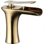LPD Lider Pvd Gold Şelale Akışlı Çanak Lavabo Bataryası