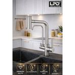 LPD LİDER SPİRALLİ ARITMALI MUTFAK BATARYASI İNOX
