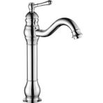LPD S Borulu Krom Çanak Banyo Lavabo Bataryası