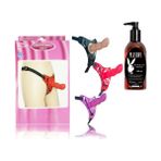 Lps Ten Rengi Deep Climax Belden Bağlamalı Strapon ve Playboy Masaj Yağı