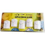 LR-4222C5 Kapı Pencere Alarmı, 5 Adetli Ev Pencere Alarmı, Ev Hırsız Alarmı
